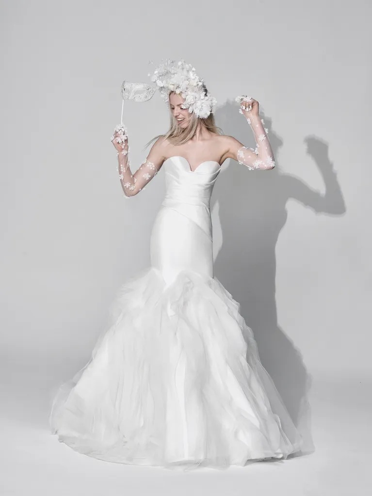 Vera Wang fall wedding dress